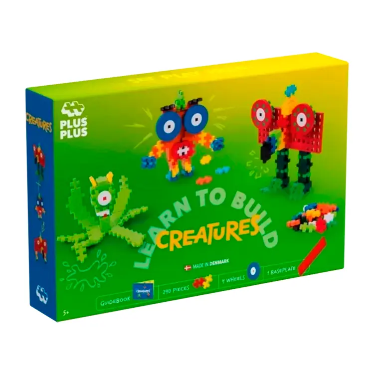 Learn to Build Creatures | Plus-Plus