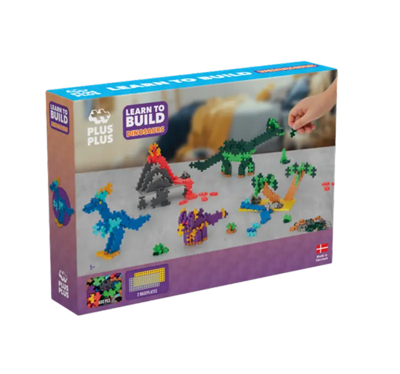Learn to build, dinosaurer