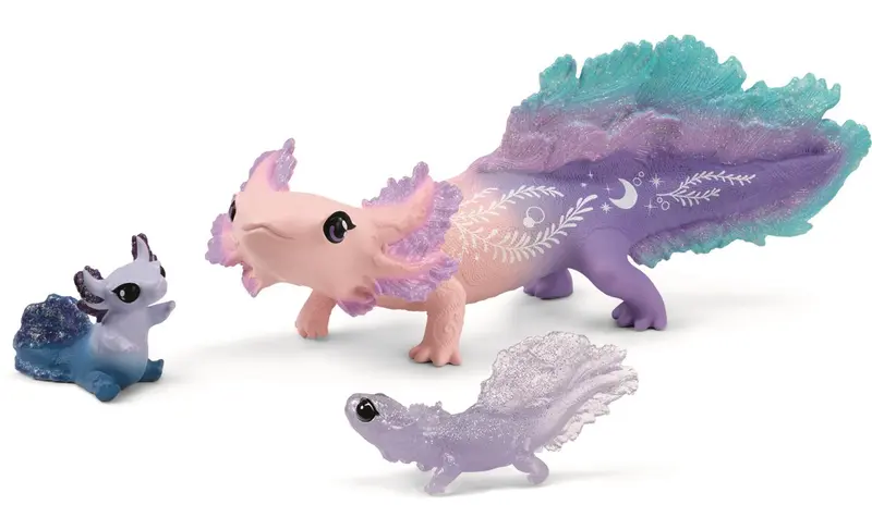 Legesæt, 3 magiske axolotler
