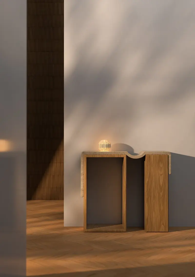 Leora O15-s Biomorphic Mini Lampe