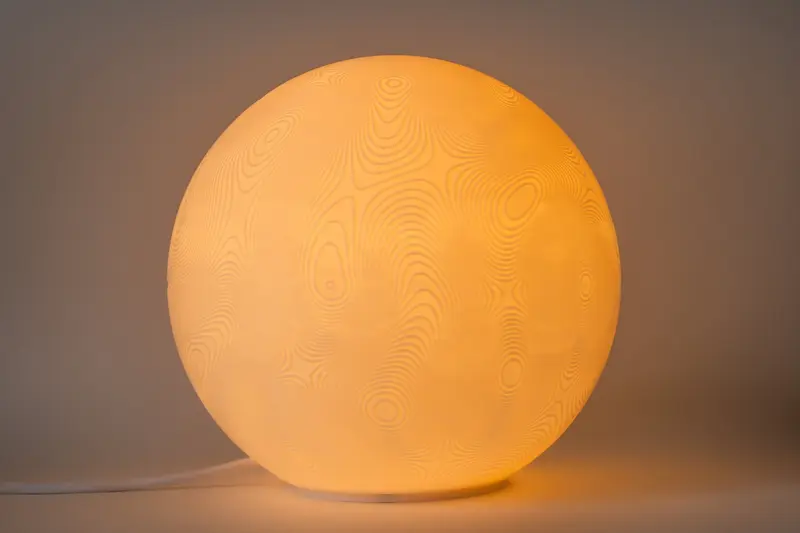 Leora O2 Landscape Skulpturlampe