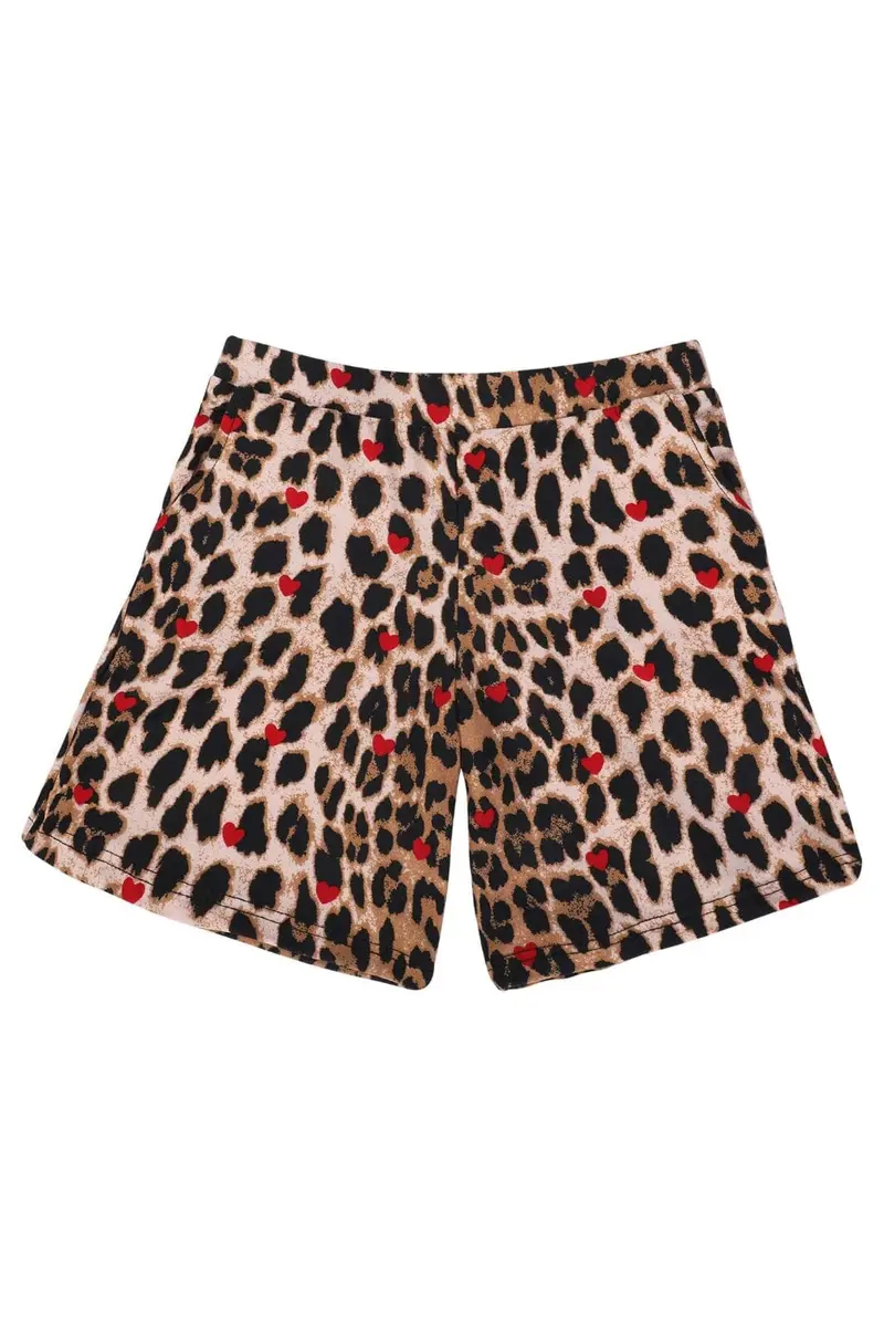 Liberte - Alma-Shorts (Kids) 9617 - Lux Leo Red Heart