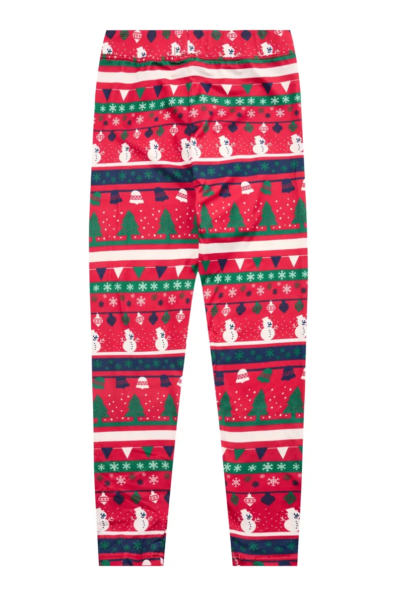Liberte Ami - Alma-Leggings (Kids) - Snowman X-Mas22