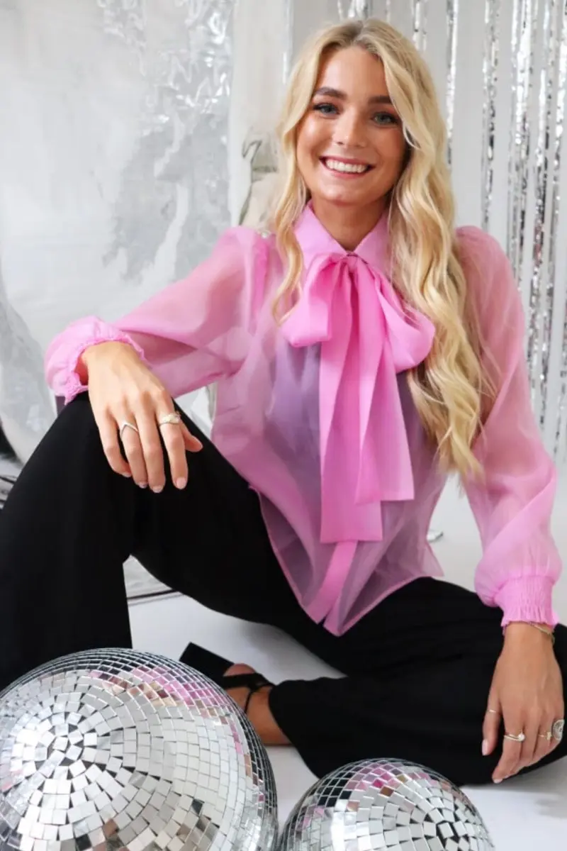 Liberte - Elina-Ls-Blouse - Pink