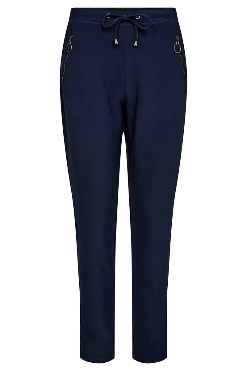 Liberte - Henne-Zip-Pants - Dark Navy