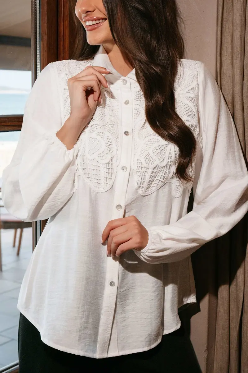 Liberte - Susanne Ls Shirt 22472 - White
