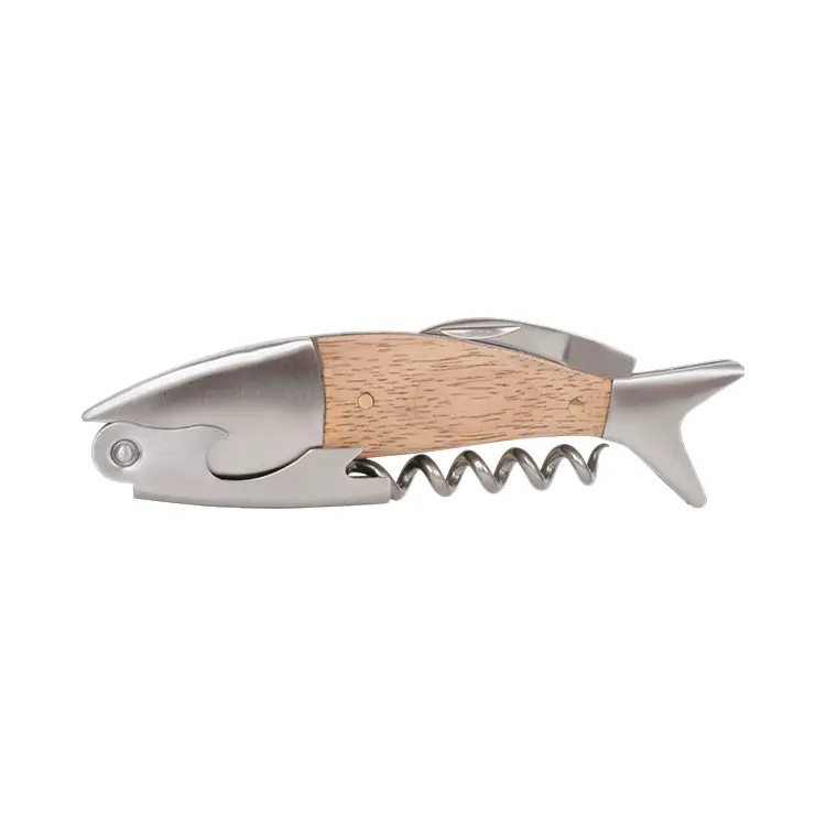 Lightwood Fish Corkscrew | Proptrækker | Rustfrit Stål
