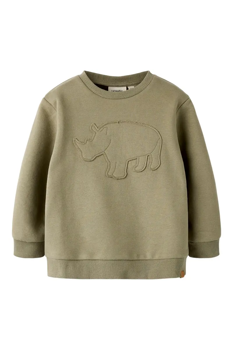 Lil' Atelier - Nmmilondon Rol Ls Loose Sweat Lil - 5063663 Overland Trek