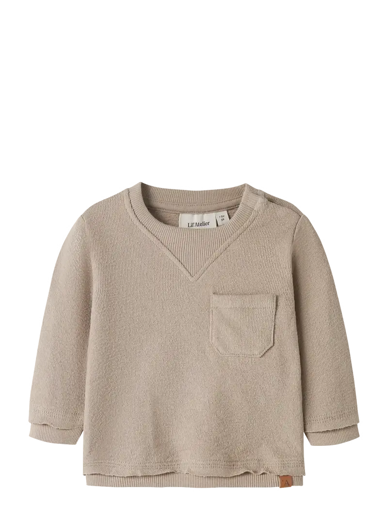 Lil´ Atelier - nbmdias ls nr sweat lil oxford tand "257"