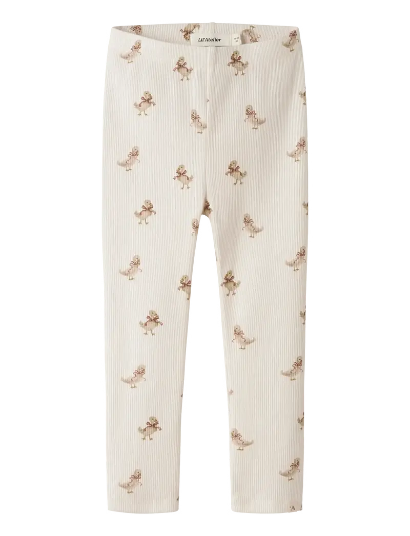 Lil'Atelier Almost Mauve Goose Nmflavo Elf Slim Leggings Lil