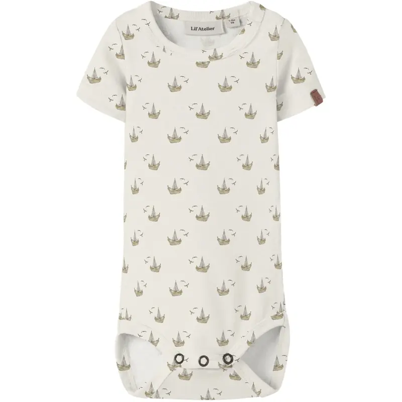 Lil'Atelier Coconut Milk Boat Nbmgayo Sor Ss Slim Body Lil