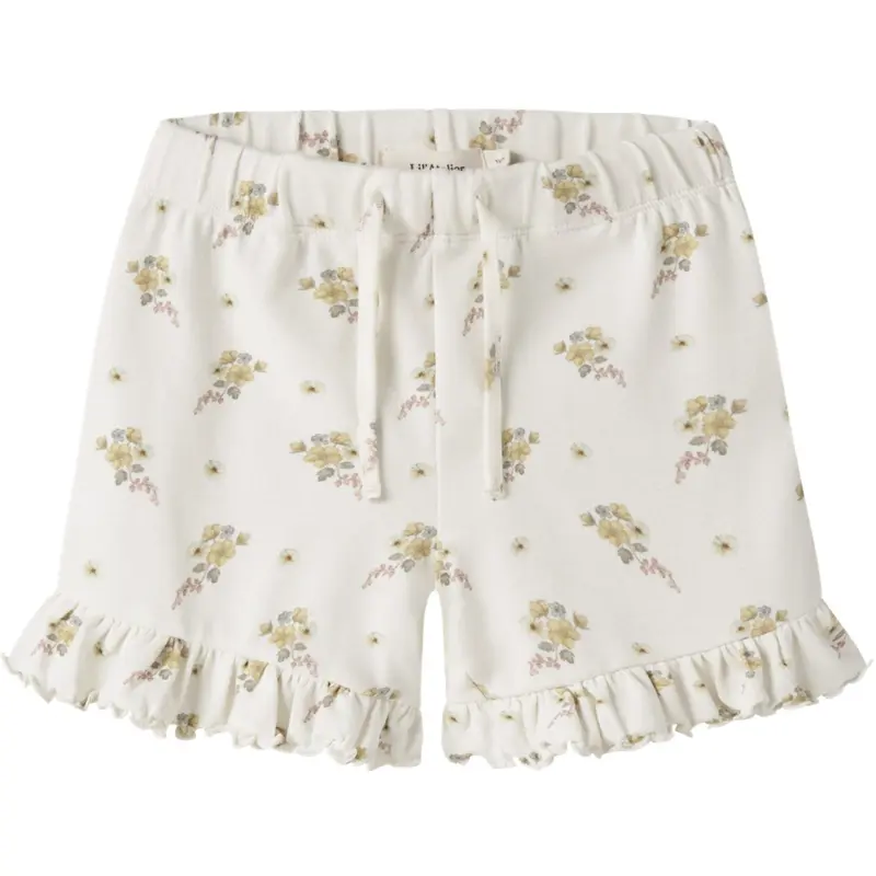 Lil'Atelier Coconut Milk Flower Nmfgayo Sen Shorts Lil