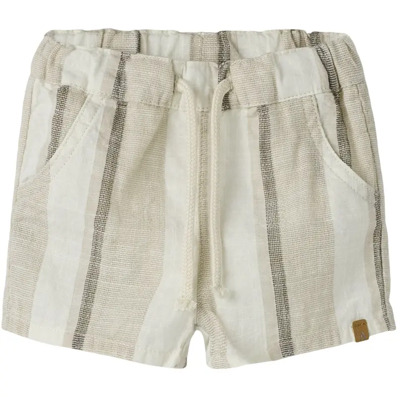 Lil'Atelier Coconut Milk Nbmfibert Loose Shorts Lil 201