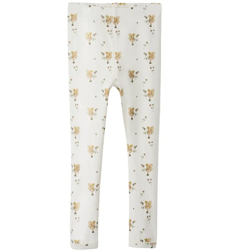 Lil'Atelier Coconut Milk Nmflayo Sin Slim Leggings Lil Engel "319"