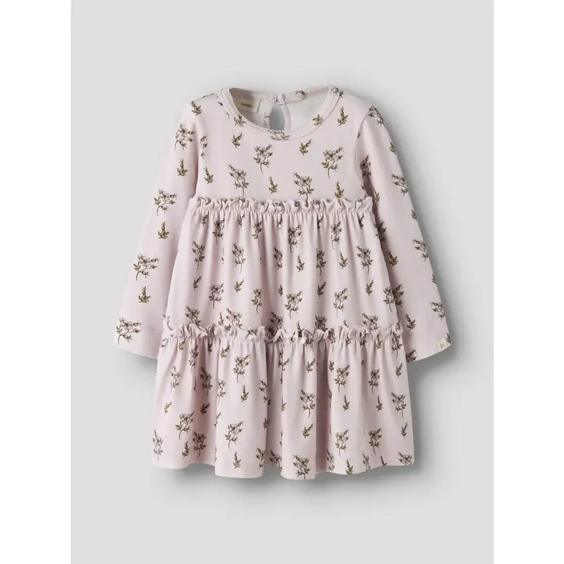 Lil'Atelier Hushed Violet Apple Rose Nmfgayo Sel Ls Kjole Lil