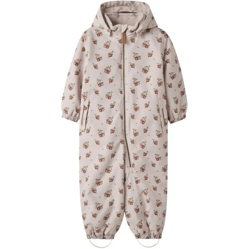 Lil'Atelier Hushed Violet Apples Nmflasnow10 Flyverdragt Aop Fo Lil