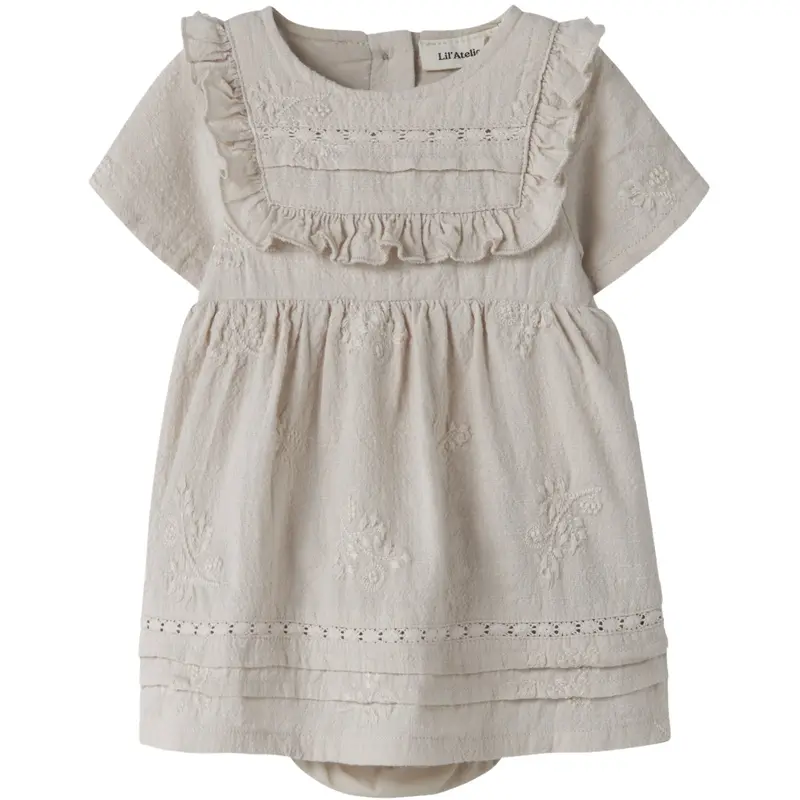 Lil'Atelier Pumice Stone Nbfferonia Ss Loose Body Kjole Lil