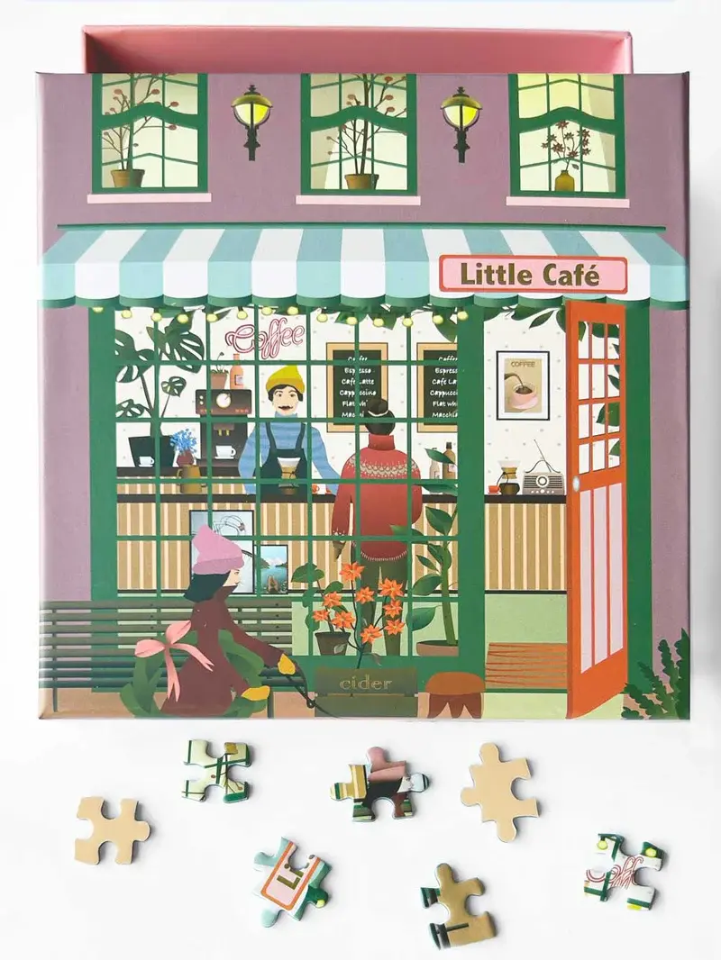 LITTLE CAFÈ - puslespil med 150 brikker
