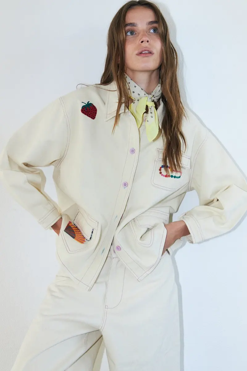 Lollys Laundry - Aprilll Jacket Ls 26125-6019 - 02 - Creme