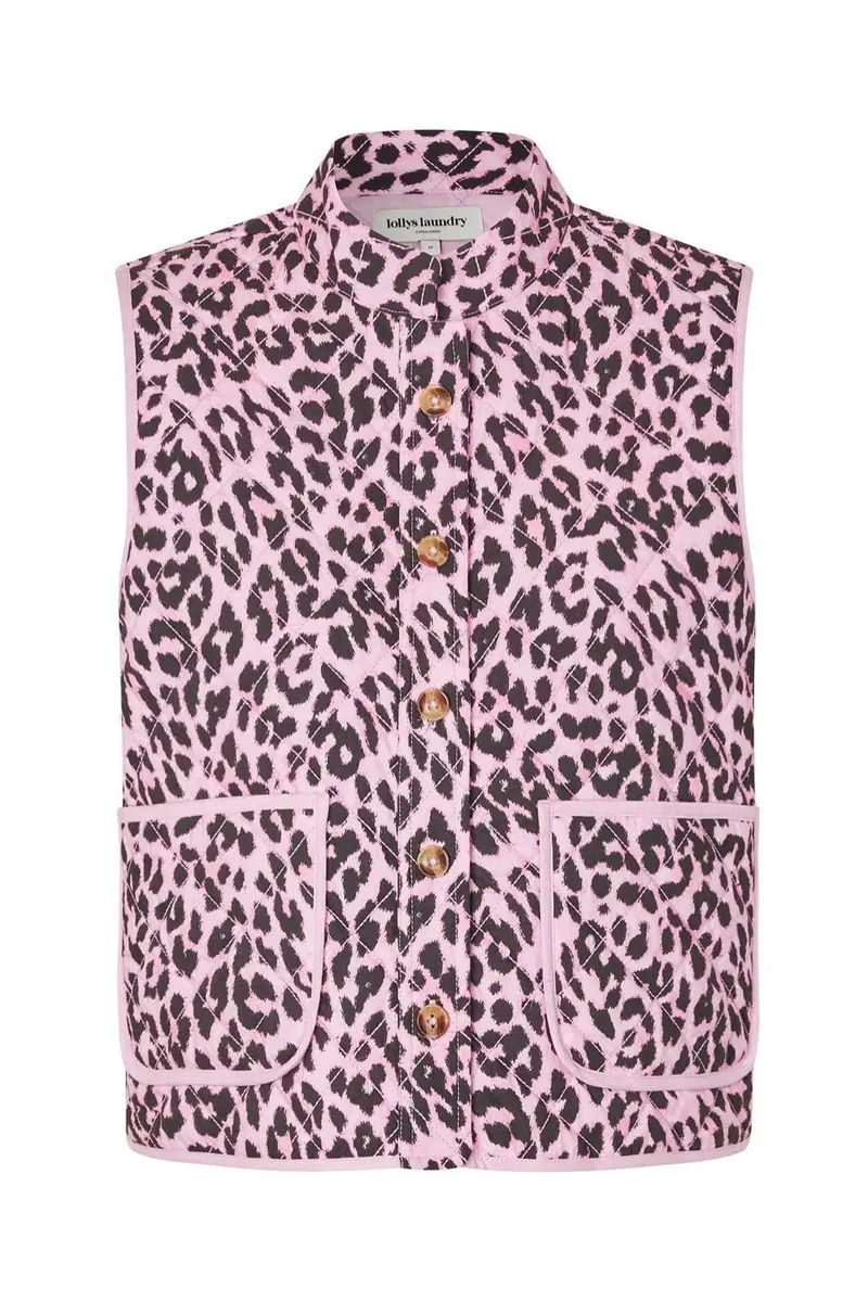 Lollys Laundry - Cairoll Quilted Vest25578-1023 - 84 Light Pink