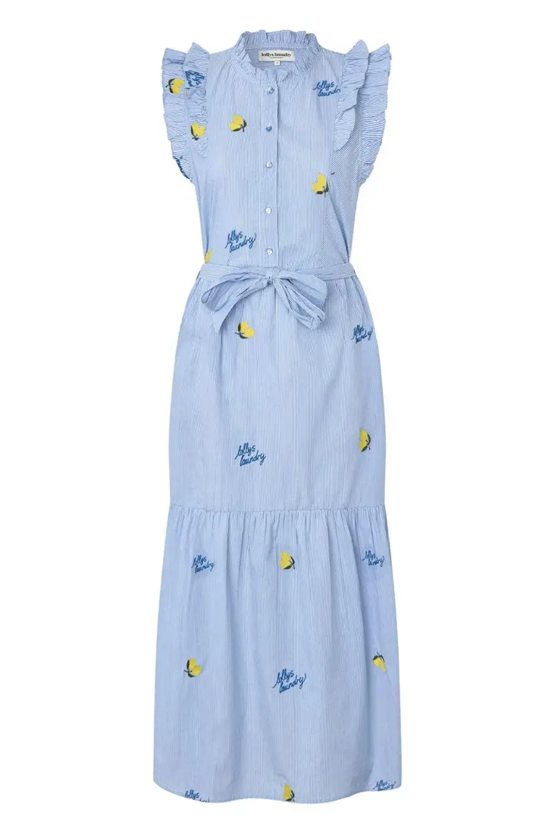 Lollys Laundry - Harrietll Maxi Dress Sl EX00008-3001 - 22 Light Blue