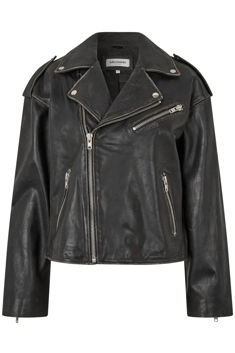 Lollys Laundry - Lilll Leather Jacket - 99 Black