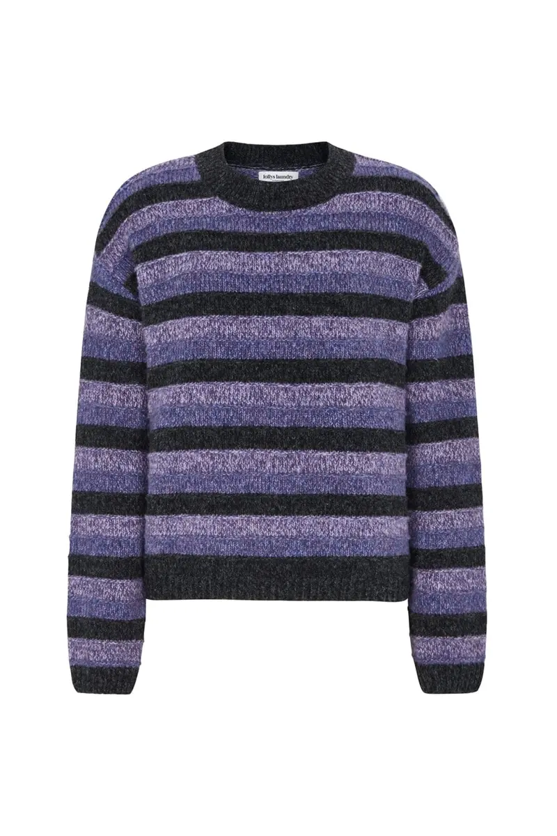 Lollys Laundry - Maciell Knit Jumper Ls 26413-5024 - 52 - Lavender