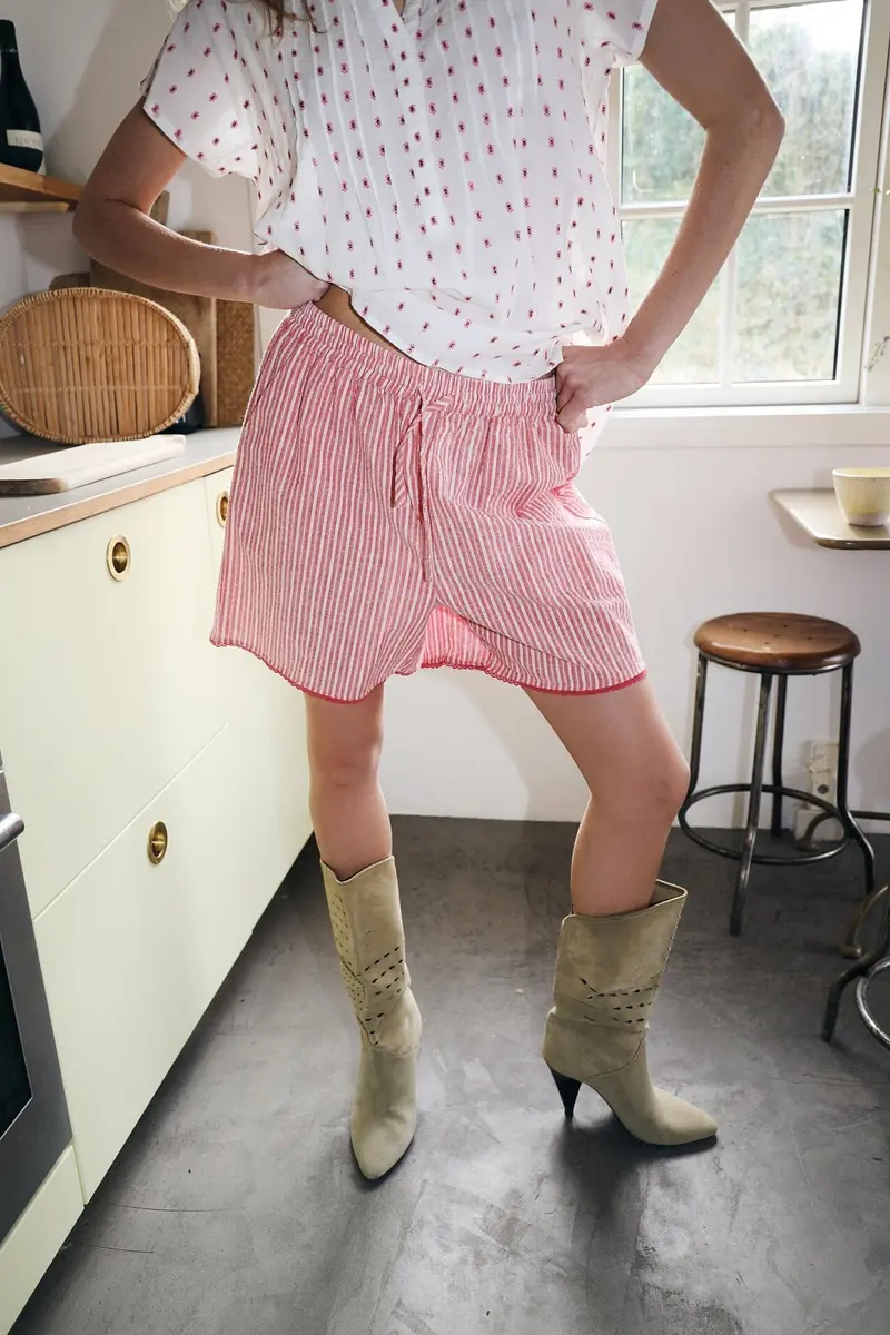 Lollys Laundry - Ritall Shorts 26271-2019 - 30 - Red