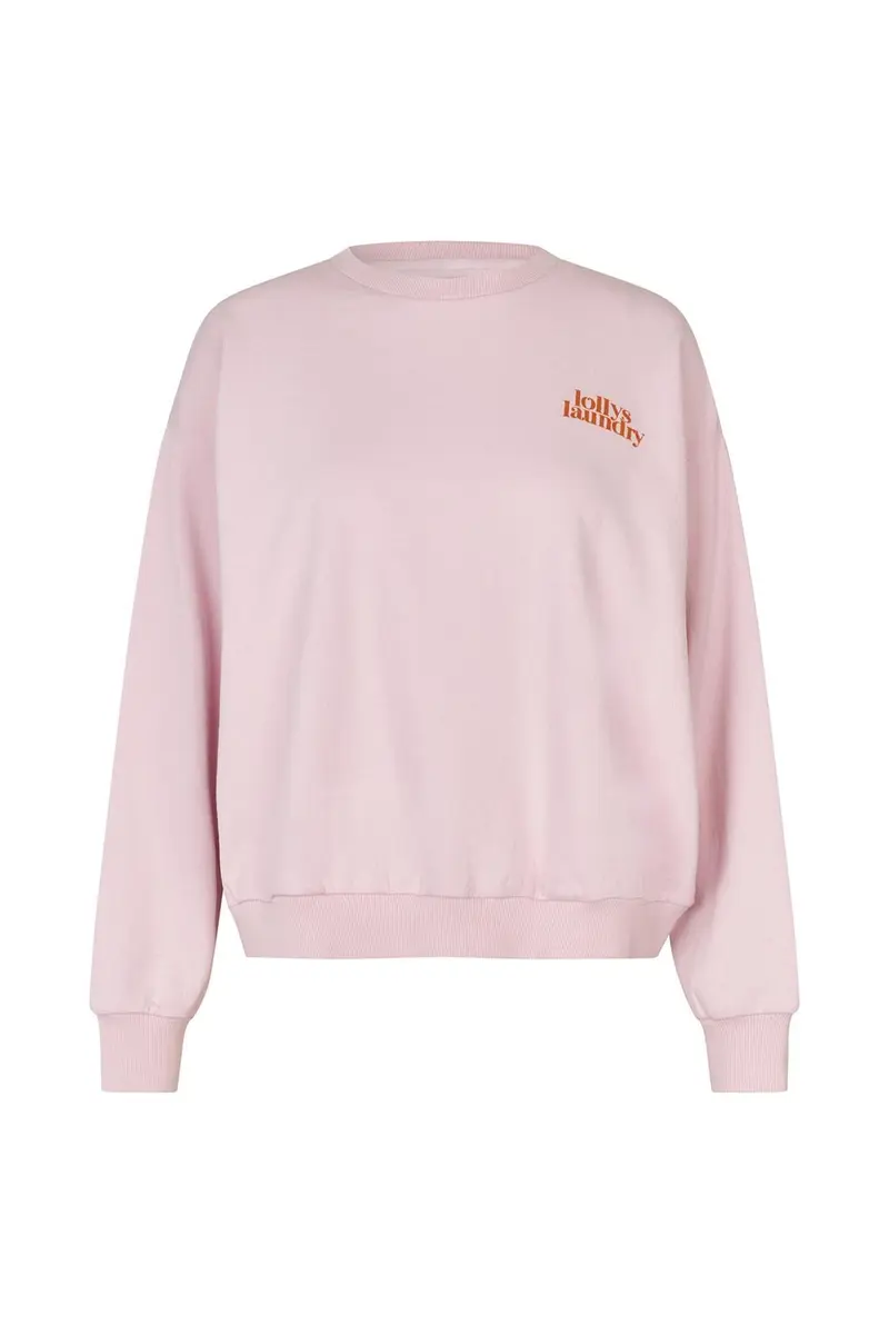 Lollys Laundry - Sydneyll Butterfly Sweatshirt Ls 26586-1039 - 84 Light Pink