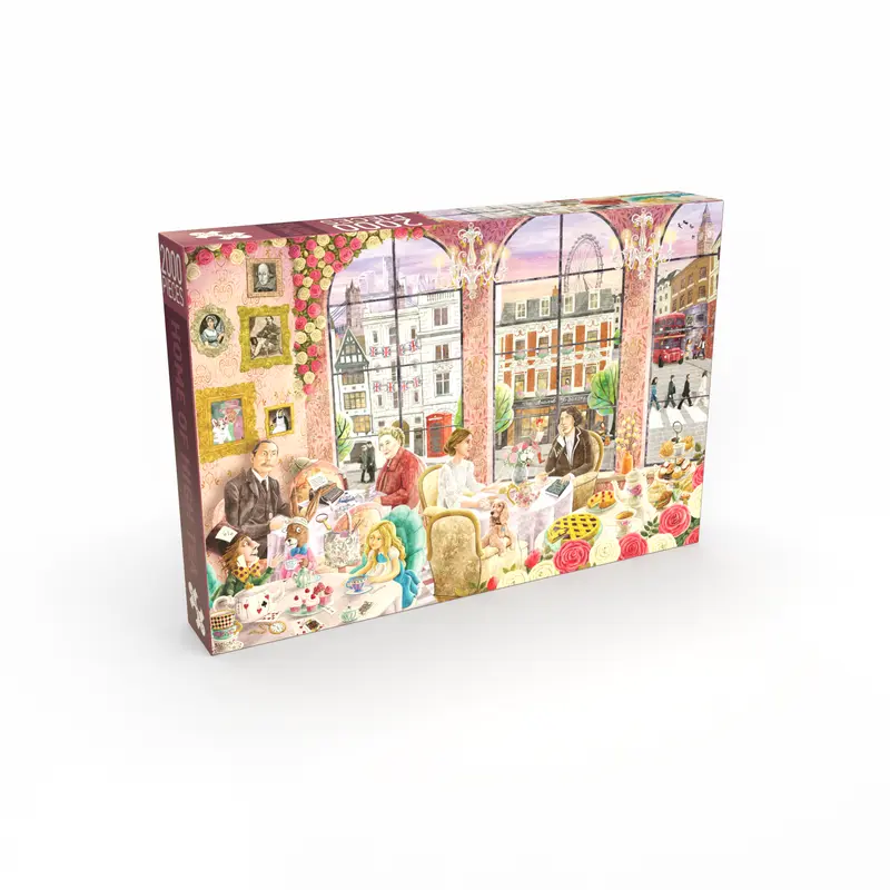 London puslespil Home of High Tea 2000 brikker fra Penny Puzzle
