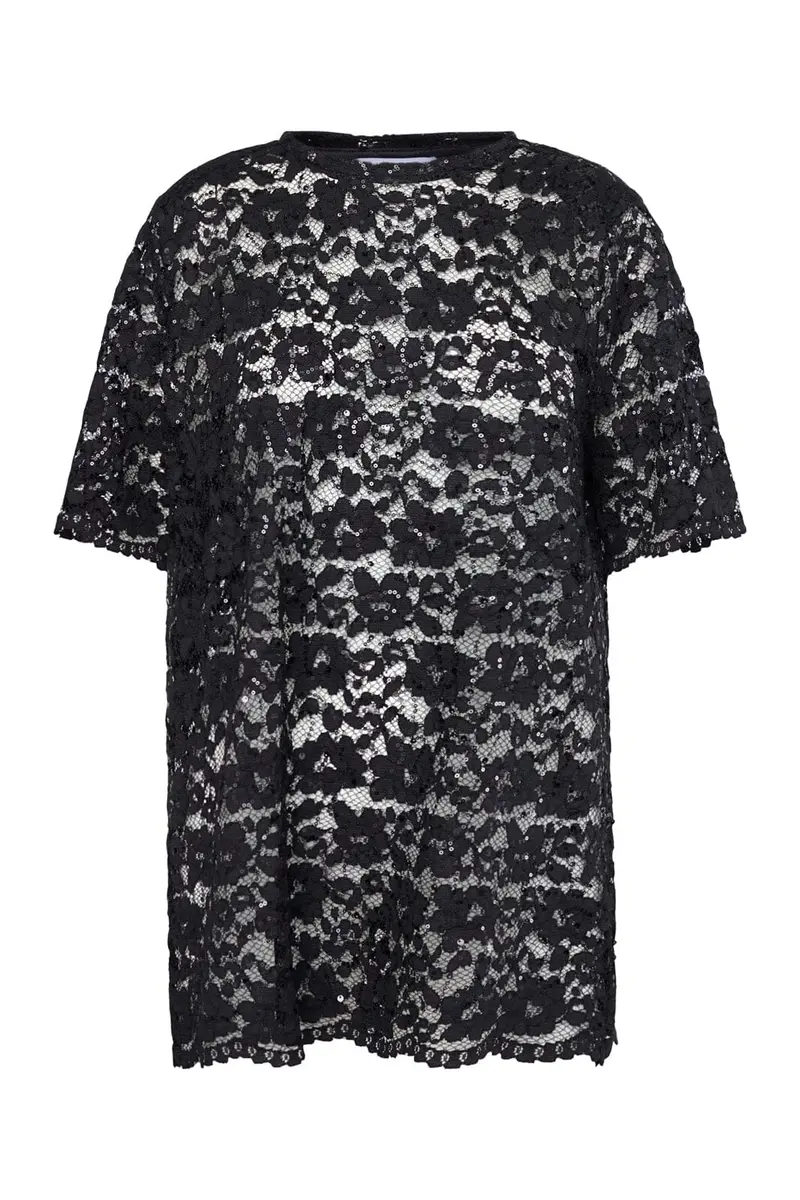 Love & Divine - Love1630 20239 - 001 - Black Lace Sequins
