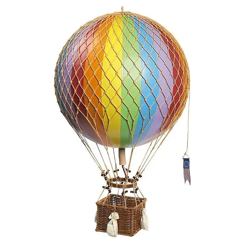 Luftballon, multifarvet stor 32 cm