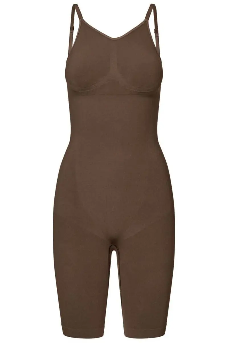 Lykkeland Ateliér - Contour Shapewear Bodysuit - Chocolate