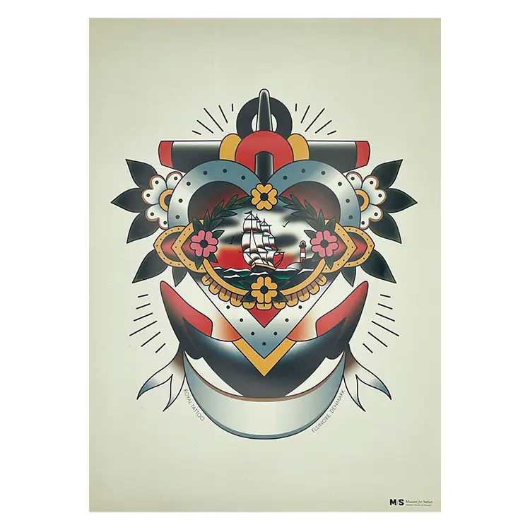 M/S x Royal Tattoo Illustration | Plakat | 50 x 70 cm