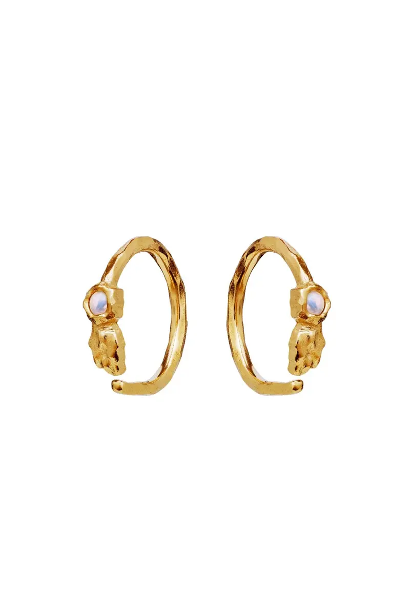 Maanesten - Florus Earrings 9659a - Coated With 18k Gold.