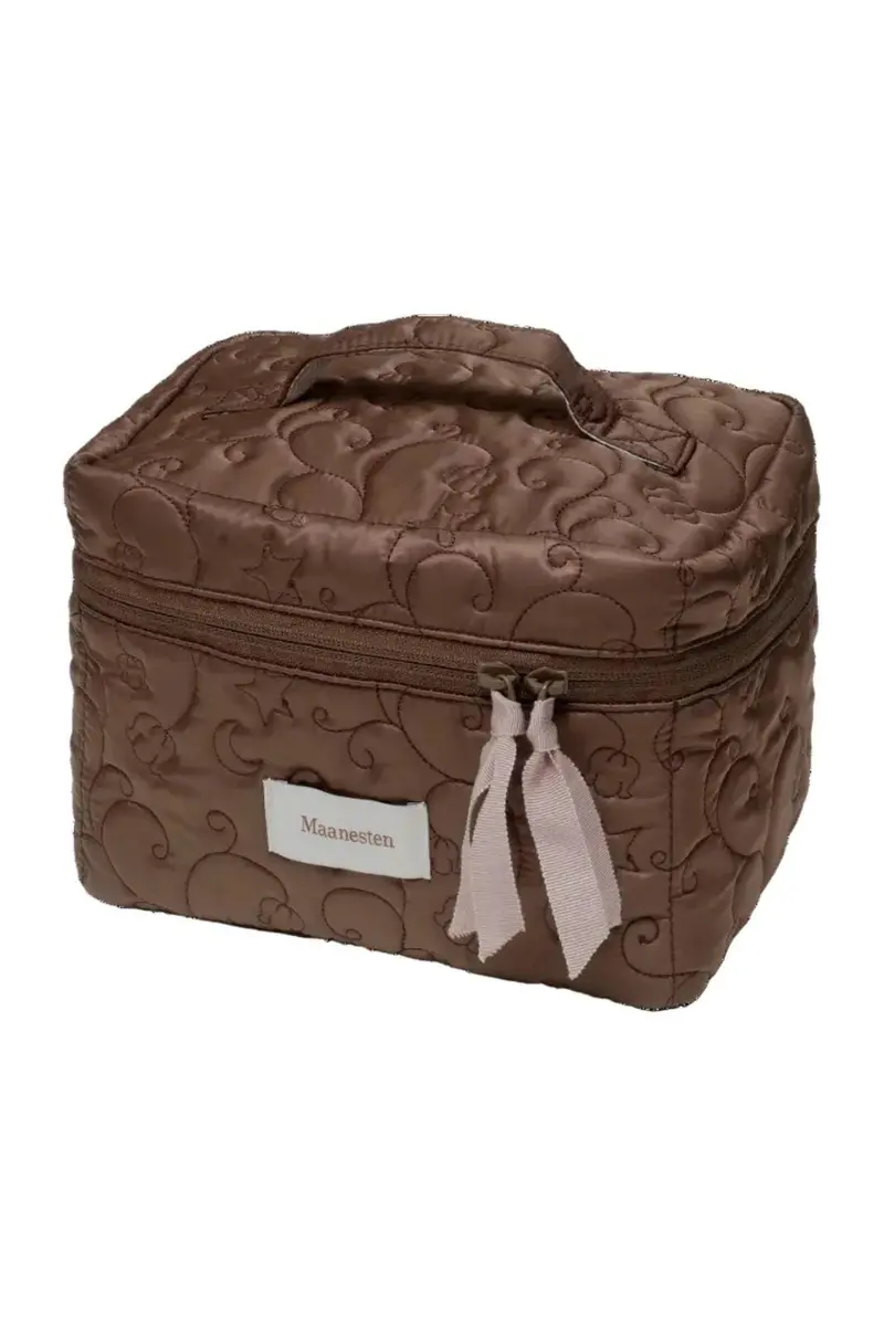 Maanesten - Sanda Makeup Case Brown - 4304