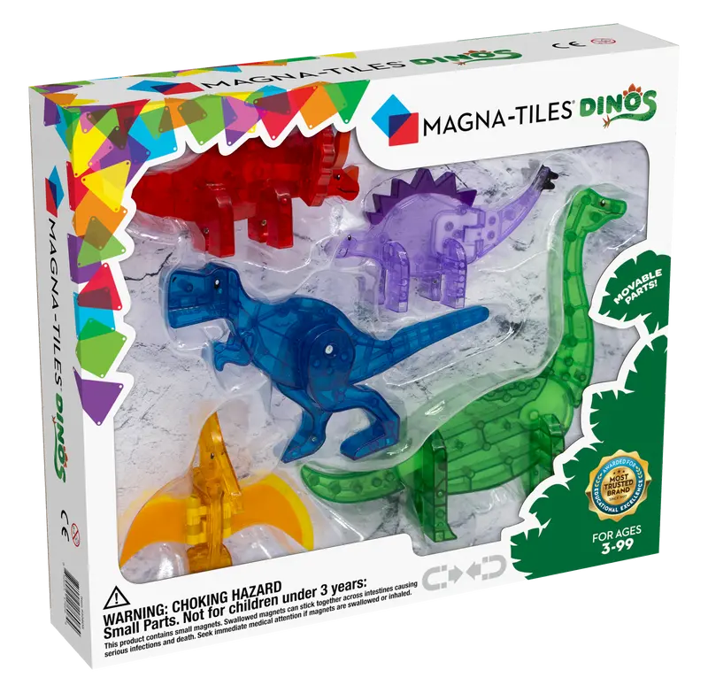 Magna-Tiles Dinofigurer