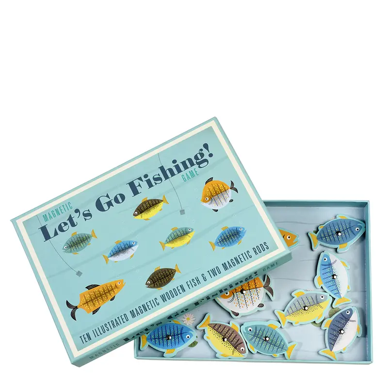 Magnetic Wooden Fish Game