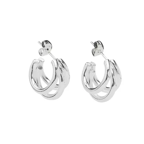 Mai Micro øreringe silver