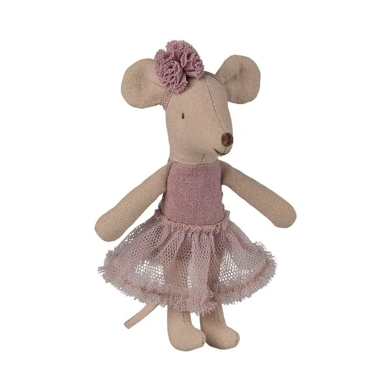 Maileg Ballerina Mus - Lillesøster - Lilla