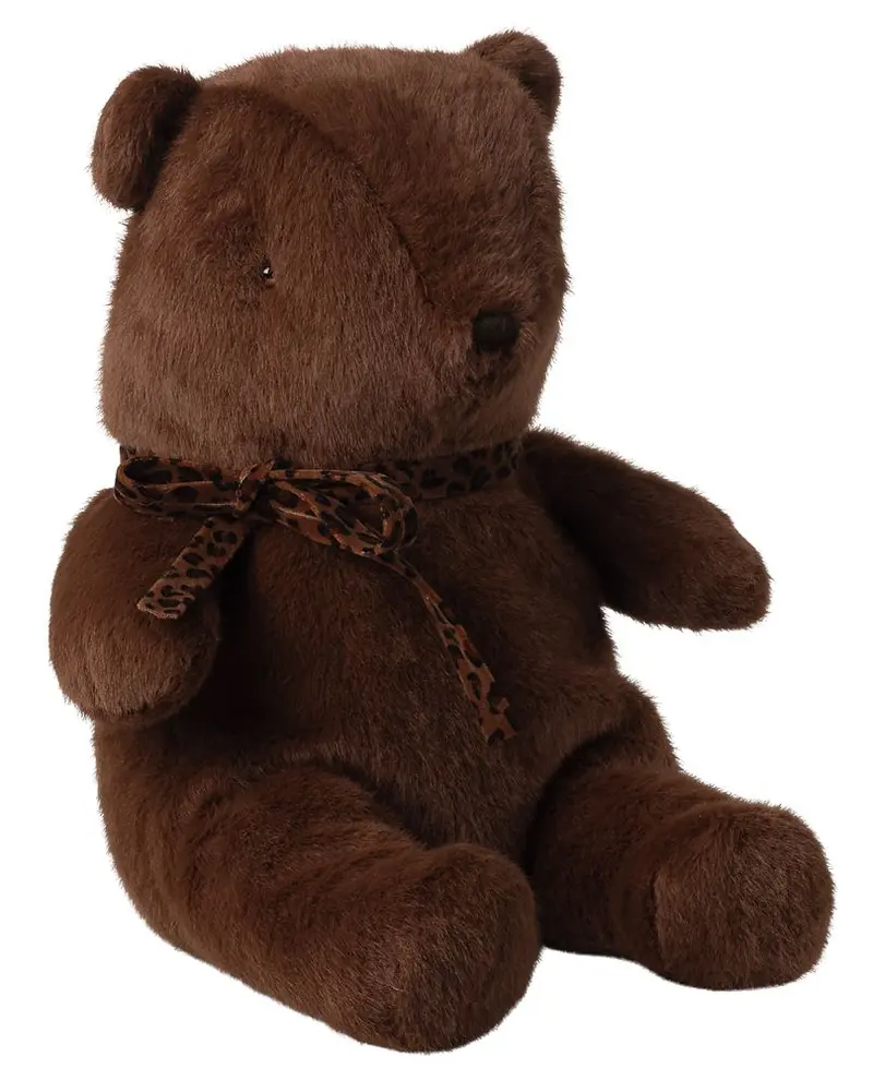 Maileg - Bamse, Plys, Medium - Mørk Brun 16-6965-01