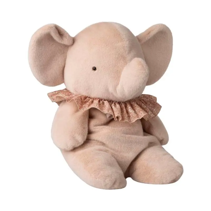 Maileg Elefant - Plys - Stor - Lyserød