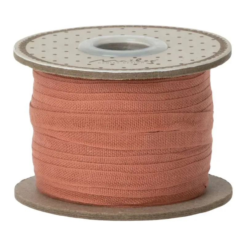 Maileg Gavebånd - 6mm/25m - Koral