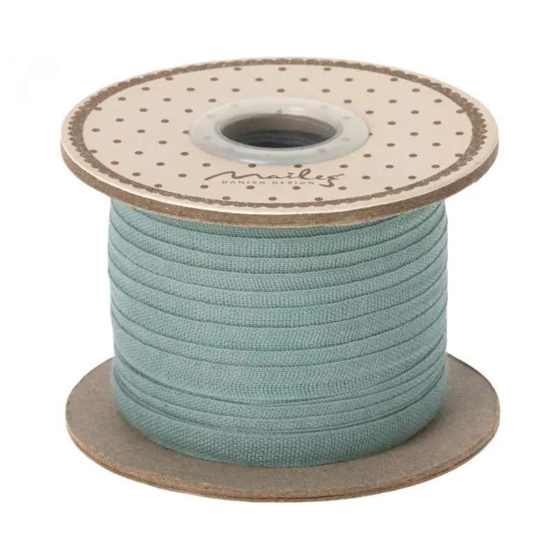 Maileg Gavebånd - 6mm/25m - Mørk Mint