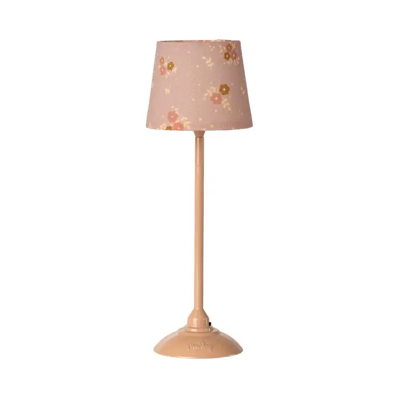 Maileg Gulvlampe - Miniature - Mørk Rosa