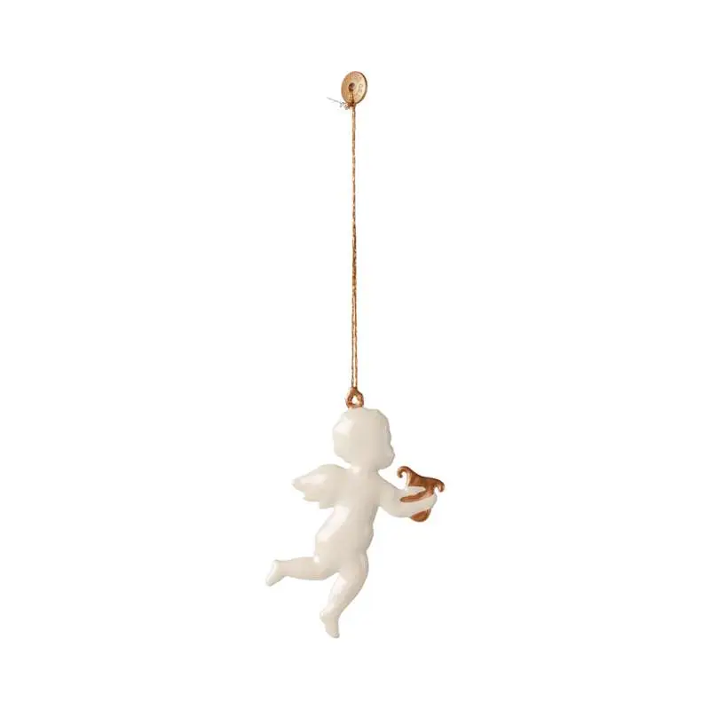 Maileg Juleornament - Metal - Engel - Harpe
