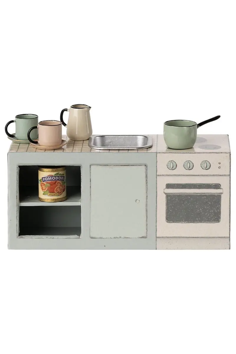 Maileg - Køkkenbord, Mus - Mouse Furniture