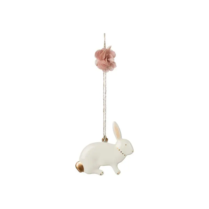 Maileg Metal Ornament - Hare - Siddende
