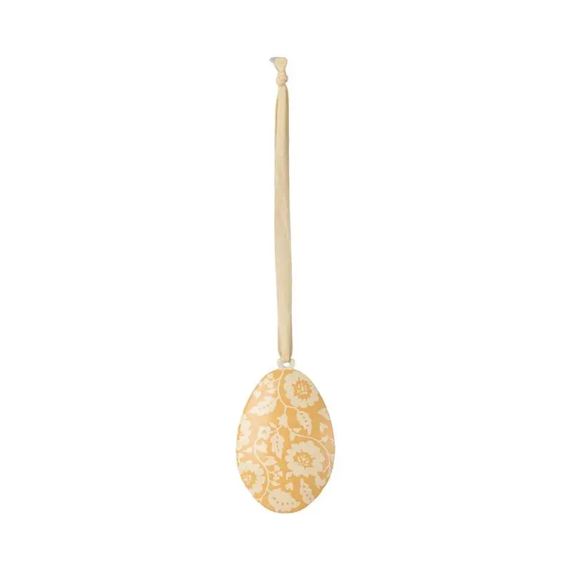 Maileg Påskeæg Ophæng - Blomster - Gul