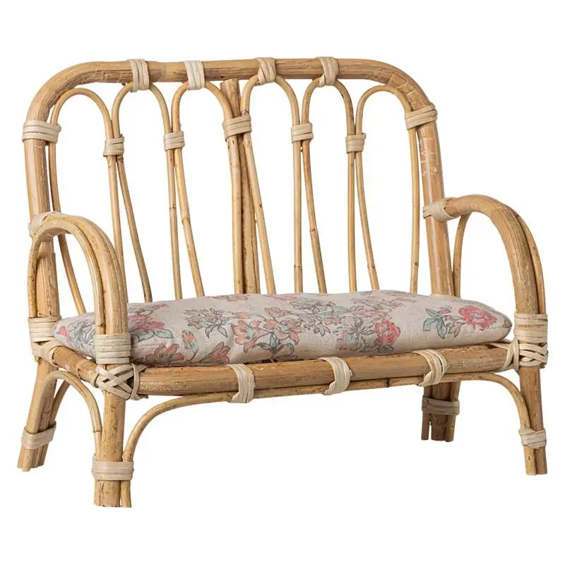Maileg Rattan Sofa - Miniature - Natur